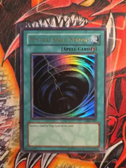 Mystical Space Typhoon (MRL-047) Magic Ruler Unlimited Edition, Ultra Rare, LP - Image 1