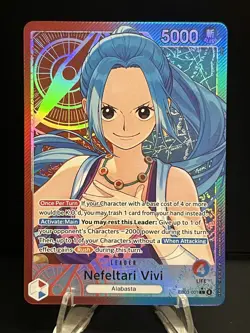 Nefeltari Vivi (Alternate Art) NM EB03-001 Extra Booster: One Piece Heroines - Image 1