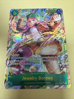 Jewelry Bonney Alternate Art - OP12-118 Legacy of the Master One Piece - NM - Image 1
