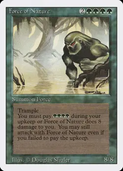 Force of Nature [Revised Edition] Magic MTG - Image 1