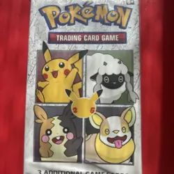 Pokemon TCG General Mills 25th Anniversary 3-card Booster Pack - Sealed - Image 2