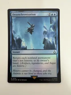 Desynchronization Foil MTG Magic the Gathering Card NM Near Mint ACR - Image 1