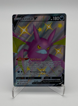 Pokemon Trading Card Game TCG Sword & Shield Promo SWSH098 Crobat V - Image 1
