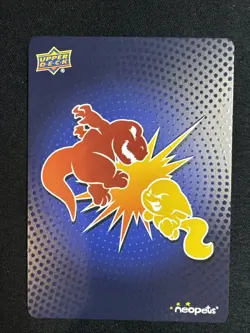 Neopets TCG Grundo’s Warehouse Code Villains Stained Glass Background Card - Image 2