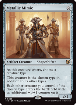 Metallic Mimic [Innistrad Remastered] Magic MTG - Image 1