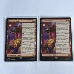 2x Cool But Rude MTG Magic The Gathering TMNT Teenage Mutant Ninja Turtles - Image 1