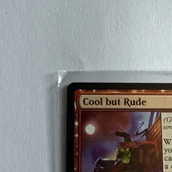 2x Cool But Rude MTG Magic The Gathering TMNT Teenage Mutant Ninja Turtles - Image 2