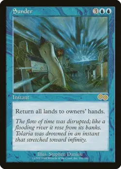 Sunder [Urza's Saga] Lightly Played - Image 1