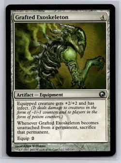Grafted Exoskeleton U Scars of Mirrodin 162 MP - Image 1