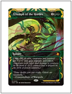 Triumph of the Hordes, Mystical Archive, Secrets of Strixhaven, Magic MTG NM - Image 1