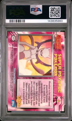 PSA 9 Movie Edition #0 1999 Topps Pokemon The Movie Edt MINT - Image 2