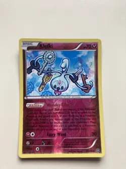 Klefki 80/114 - Reverse Holo - Steam Siege Pokemon Card - Image 1