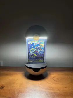 Pokemon Pokeball TCG Card Display Case with LED - Image 4