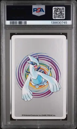 2000 POKEMON SILVER VERSION PLAYING CARDS 3 OF DIAMONDS #176 TOGETIC PSA 9 - Image 2