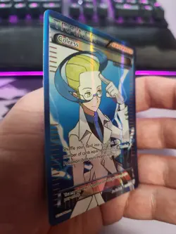 Pokemon TCG Colress Team Plasma Full Art Holo Card 135/135 Plasma Storm - Image 3