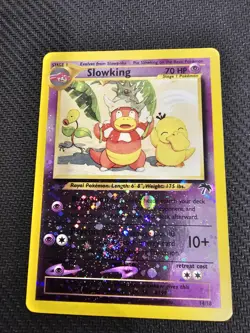 Slowking - 14/18 - Reverse Holo Pokemon Southern Islands NM With SWIRL! - Image 1