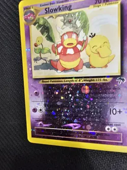 Slowking - 14/18 - Reverse Holo Pokemon Southern Islands NM With SWIRL! - Image 4