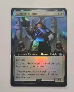 MTG Final Fantasy Adelbert Steiner (Borderless) Foil - Image 1