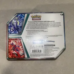 Pokemon Paldea Legends Tin (Koraidon Ex) Factory Sealed New 5 Packs Plus Promo - Image 3