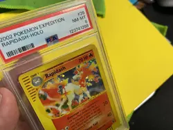 2004 Pokemon E Series EXPEDITION Rapidash 26/165 Holo PSA8 - Image 4