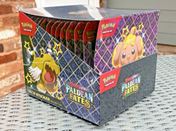POKEMON TCG SCARLET & VIOLET PALDEAN FATES TECH STICKER COLLECTION SEALED CASE - Image 2