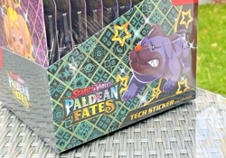 POKEMON TCG SCARLET & VIOLET PALDEAN FATES TECH STICKER COLLECTION SEALED CASE - Image 3