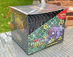 POKEMON TCG SCARLET & VIOLET PALDEAN FATES TECH STICKER COLLECTION SEALED CASE - Image 4