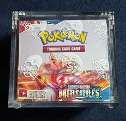 Pokemon Sword & Shield: Battle Styles Booster Box In Acrylic Case - Image 1