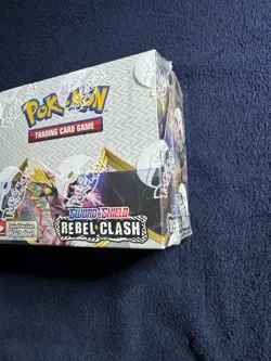 Pokemon Sword & Shield: Rebel Clash Booster Box In Acrylic Case - Image 5