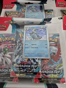 Pokemon TCG Paradox Rift 3 Pack Blister Set of 4 (12 Packs Total) Sealed - Image 2