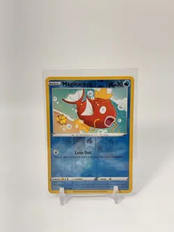 POKEMON MAGIKARP 039/192 REVERSE HOLO REBEL CLASH LP PIKACHU IN BACKGROUND - Image 1