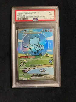 2024 Pokemon Bubble Mew EX SIR #232 PSA 9 - Image 1
