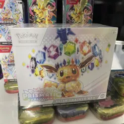 Pokemon TCG Prismatic Evolutions Elite Trainer Box ETB Factory Sealed - Image 1