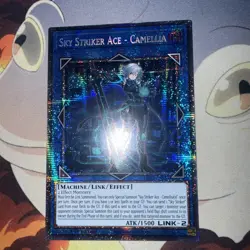 YUGIOH Starlight Rare Sky Striker Ace - Camellia L26D-ENS31 1st Edition - Image 2