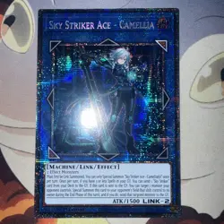YUGIOH Starlight Rare Sky Striker Ace - Camellia L26D-ENS31 1st Edition - Image 3