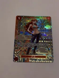 Nami OP01-016 SP PAR Parallel SR Awakening of The New Era OP05 One Piece Japan - Image 2