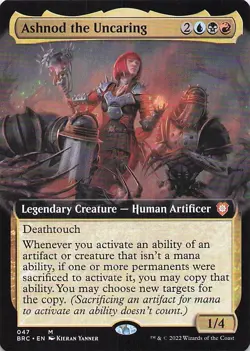 Ashnod the Uncaring (Extended Art) Commander: Brothers War Regular - Image 1