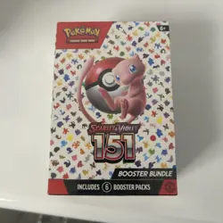 Pokemon TCG Scarlet & Violet-151 Booster Bundle (6 Packs) Factory Sealed - Image 1