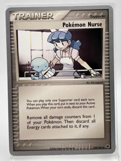 Pokemon Nurse 145/165 Regular Non-Holo Pokemon World Championships 2004 LP - Image 1