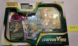 Pokemon TCG Leafeon VSTAR Special Collection Box Factory Sealed English - Image 1