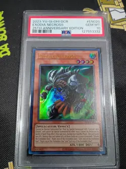 Exodia Necross PSA 10 DCR-EN020 Ultra Rare 25th Anniversary YuGiOh PSA-10 - Image 1