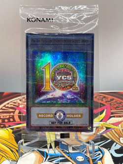 Yugioh TOKEN YCSJ The 10th CHAMPIONSHIP SERIES JAPAN GUINNESS Record Holder - Image 1