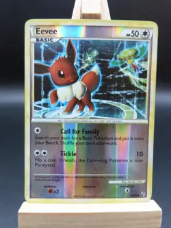 Pokemon Reverse Common Card : Eevee 48/90 ( HS Undaunted Set) - Image 1