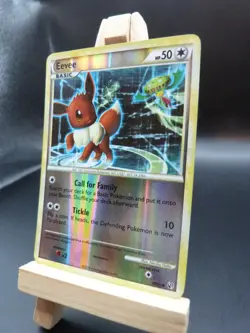 Pokemon Reverse Common Card : Eevee 48/90 ( HS Undaunted Set) - Image 3