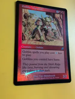 Goblin Warchief. MTG Card. Scourge. Old Border FOIL. - Image 5