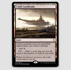 Castle Locthwain - ELD #241 Rare - NM / Mint Throne of Eldraine Single - Image 1
