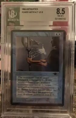 Antiquities Power Artifact BGS 8.5 Graded Magic MTG (5758) - Image 1