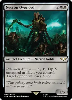 MTG Necron Overlord - 43 / English / Near Mint - Image 1