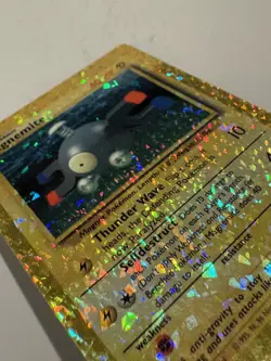 Magnemite 53/102 Base Set Vending Sticker Holo Prism Pokemon Card - Image 3