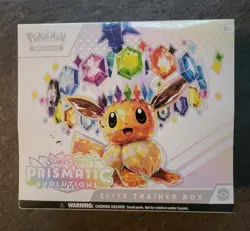Pokemon TCG Prismatic Evolutions ETB Elite Trainer Box New Factory Sealed S&V - Image 1